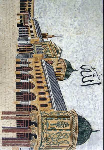 Mosaicos de Piedra Natural – Monumentos Históricos y Arquitectura Islámica
(Handmade Natural Stone Mosaics – Historical Monuments & Islamic Architecture)